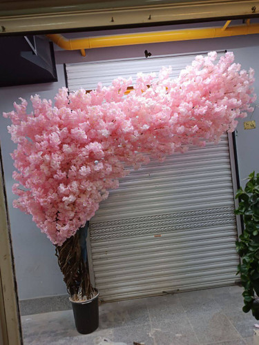 اجرای درختچه مصنوعی شکوفه مدل ال