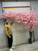 اجرای درختچه مصنوعی شکوفه مدل ال