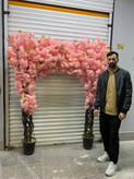 اجرای درختچه مصنوعی شکوفه مدل ال